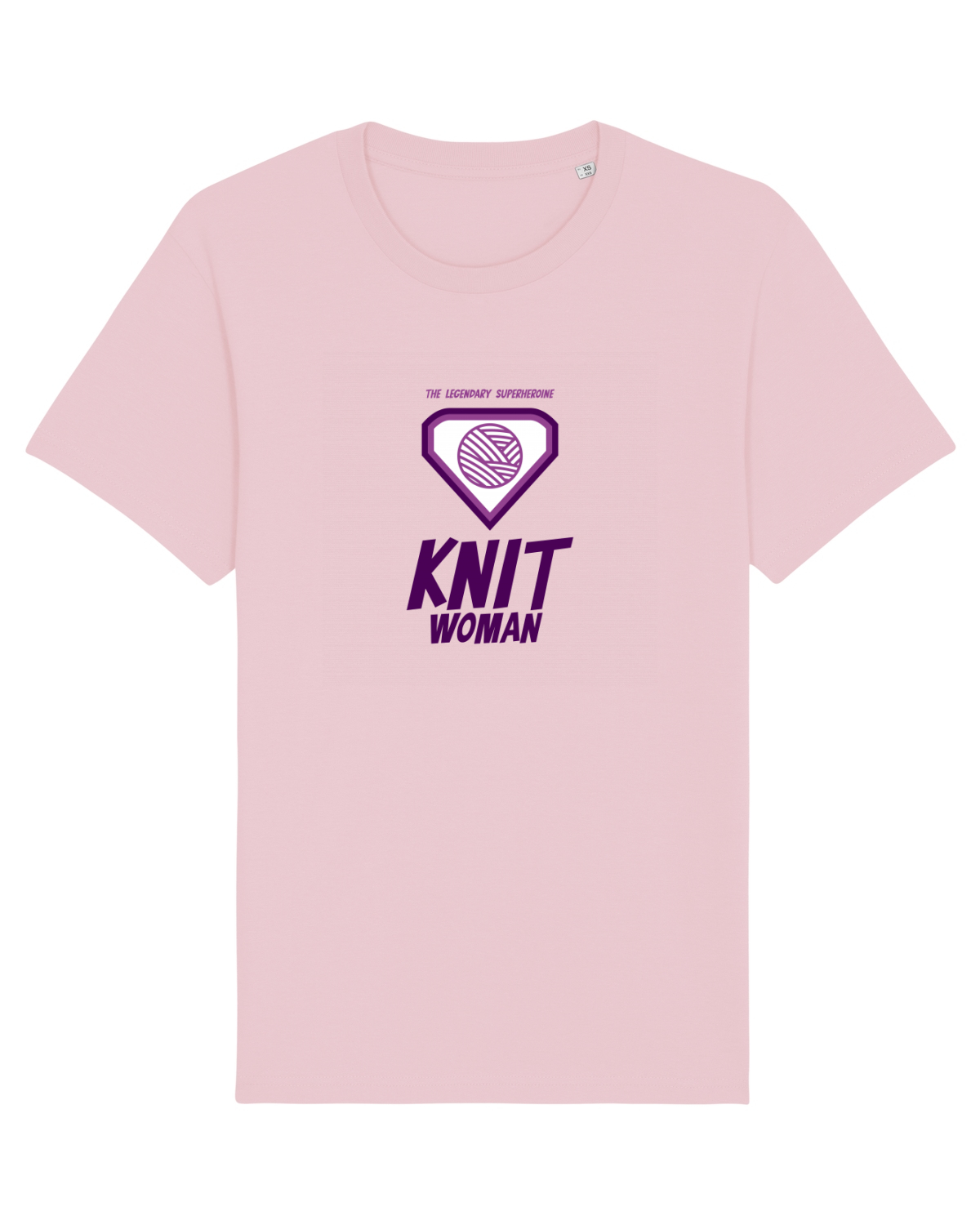 Tricou mânecă scurtă Unisex Rocker Cotton Pink