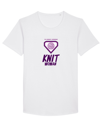 The Legendary Superheroine Knit Woman White