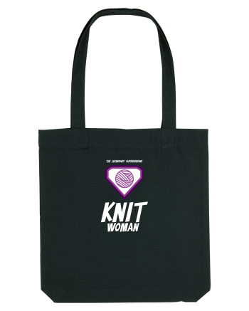 The Legendary Superheroine Knit Woman (alb) Black