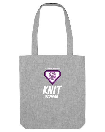 The Legendary Superheroine Knit Woman (alb) Heather Grey