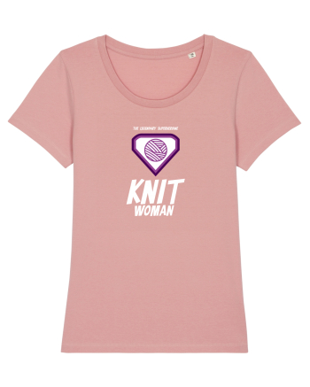 The Legendary Superheroine Knit Woman (alb) Canyon Pink