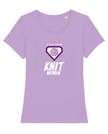 The Legendary Superheroine Knit Woman (alb) Lavender Dawn