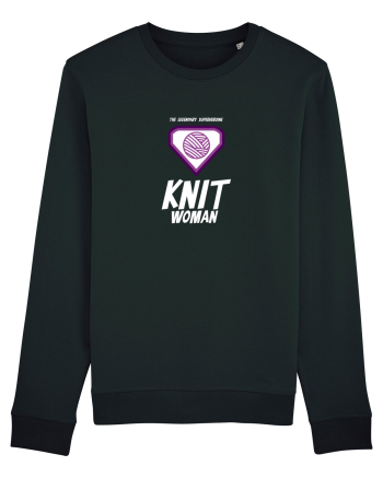 The Legendary Superheroine Knit Woman (alb) Black