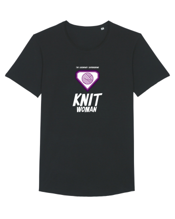 The Legendary Superheroine Knit Woman (alb) Black
