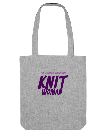 The Legendary Superheroine Knit Woman (versiunea 2) Heather Grey