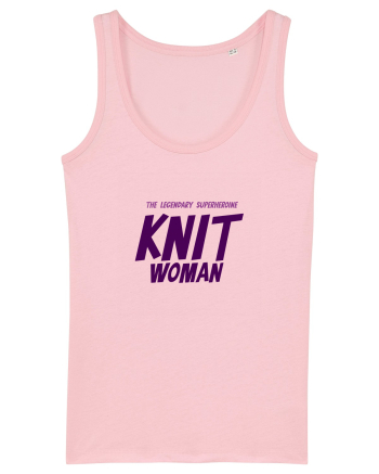 The Legendary Superheroine Knit Woman (versiunea 2) Cotton Pink
