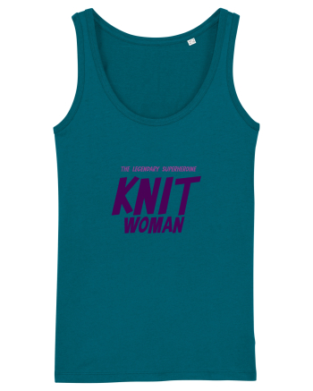 The Legendary Superheroine Knit Woman (versiunea 2) Ocean Depth