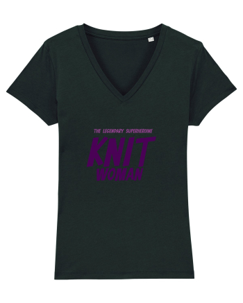 The Legendary Superheroine Knit Woman (versiunea 2) Black