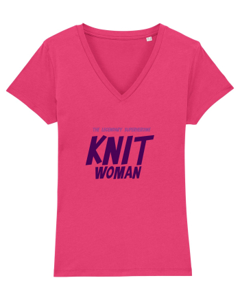 The Legendary Superheroine Knit Woman (versiunea 2) Raspberry