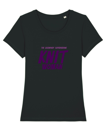 The Legendary Superheroine Knit Woman (versiunea 2) Black
