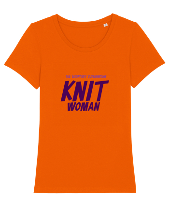 The Legendary Superheroine Knit Woman (versiunea 2) Bright Orange