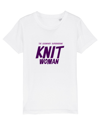 The Legendary Superheroine Knit Woman (versiunea 2) White