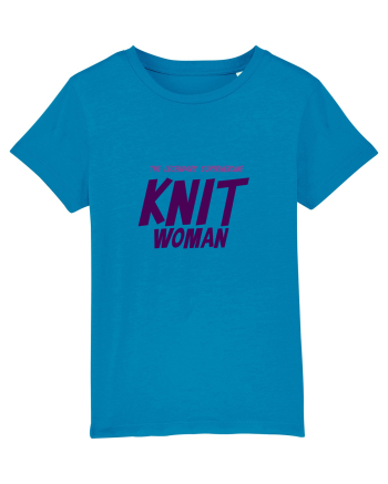 The Legendary Superheroine Knit Woman (versiunea 2) Azur