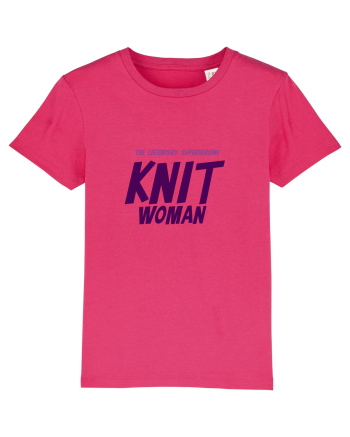 The Legendary Superheroine Knit Woman (versiunea 2) Raspberry