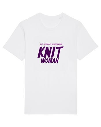 The Legendary Superheroine Knit Woman (versiunea 2) White