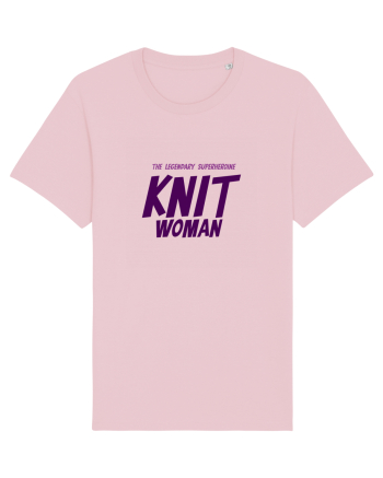 The Legendary Superheroine Knit Woman (versiunea 2) Cotton Pink