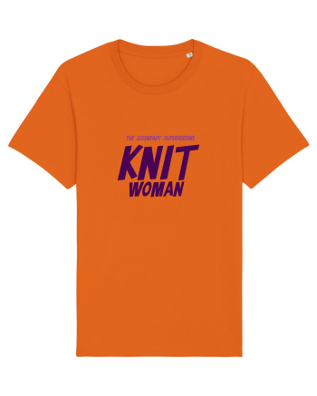 The Legendary Superheroine Knit Woman (versiunea 2) Bright Orange