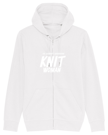 The Legendary Superheroine Knit Woman (versiunea 2) alb White