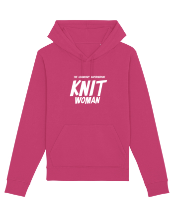 The Legendary Superheroine Knit Woman (versiunea 2) alb Raspberry