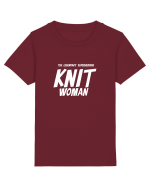 The Legendary Superheroine Knit Woman (versiunea 2) alb Tricou mânecă scurtă  Copii Mini Creator