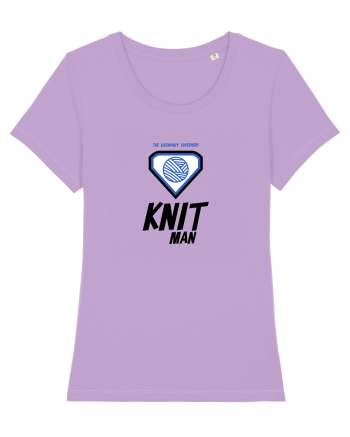 The Legendary Superhero Knit Man Lavender Dawn