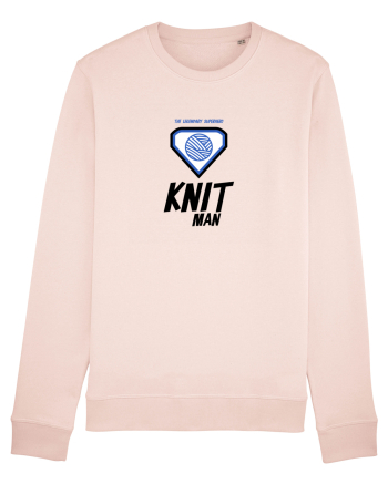 The Legendary Superhero Knit Man Candy Pink