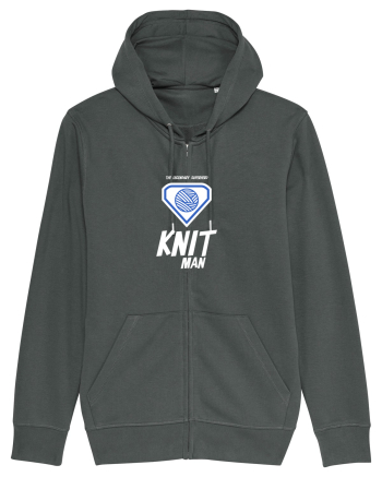 The Legendary Superhero Knit Man (alb) Anthracite