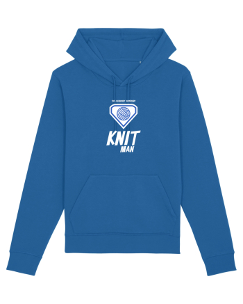 The Legendary Superhero Knit Man (alb) Royal Blue