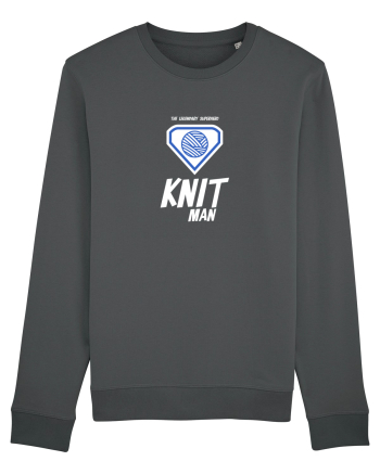 The Legendary Superhero Knit Man (alb) Anthracite