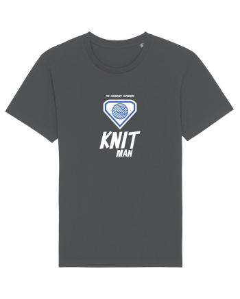The Legendary Superhero Knit Man (alb) Anthracite