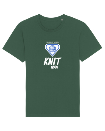 The Legendary Superhero Knit Man (alb) Bottle Green