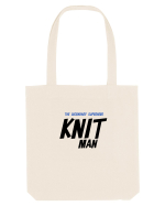 The Legendary Superhero Knit Man (versiunea 2) Sacoșă textilă