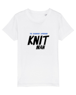 The Legendary Superhero Knit Man (versiunea 2) Tricou mânecă scurtă  Copii Mini Creator