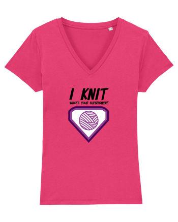 I Knit (what's your superpower) mov Raspberry