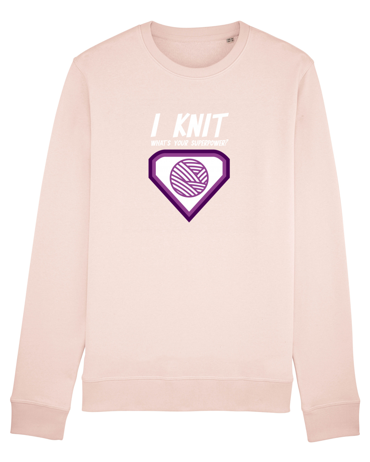 Bluză mânecă lungă Unisex Rise Candy Pink