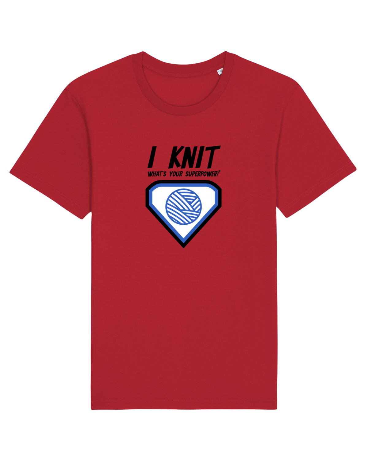 Tricou mânecă scurtă Unisex Rocker Red