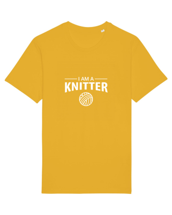 I am a Knitter (alb) Spectra Yellow
