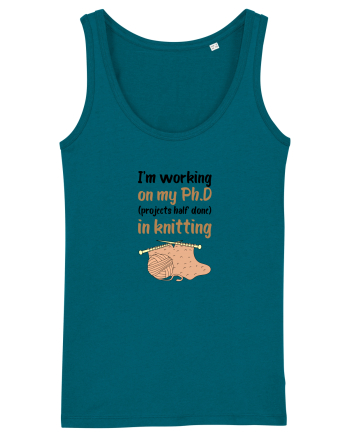 Ph.D in Knitting (doctorat în tricotat) Ocean Depth