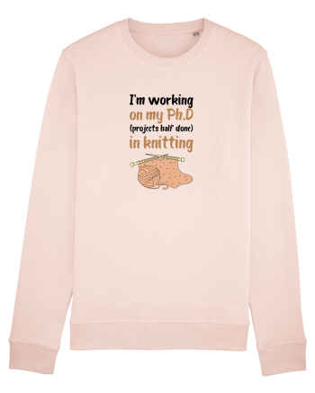 Ph.D in Knitting (doctorat în tricotat) Candy Pink