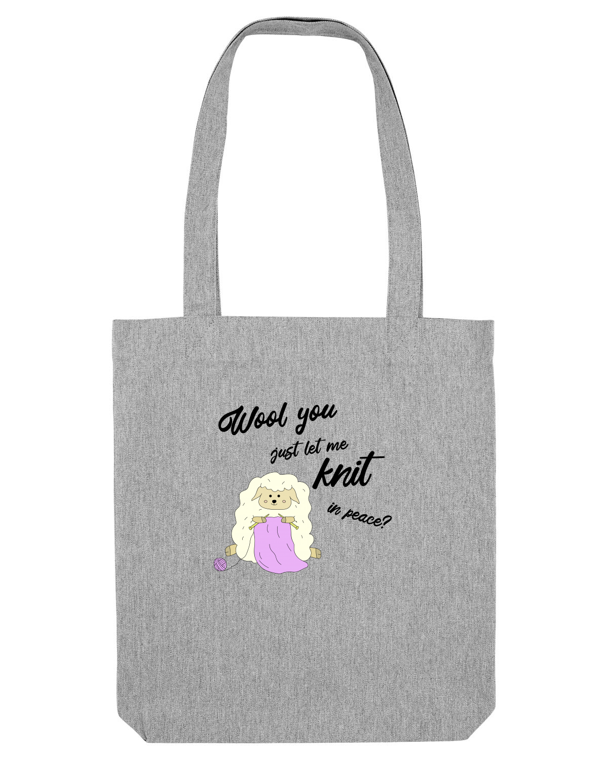Sacoșă textilă Heather Grey