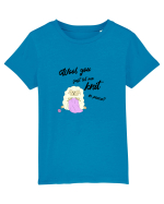 Wool You just let me Knit in Peace? Tricou mânecă scurtă  Copii Mini Creator