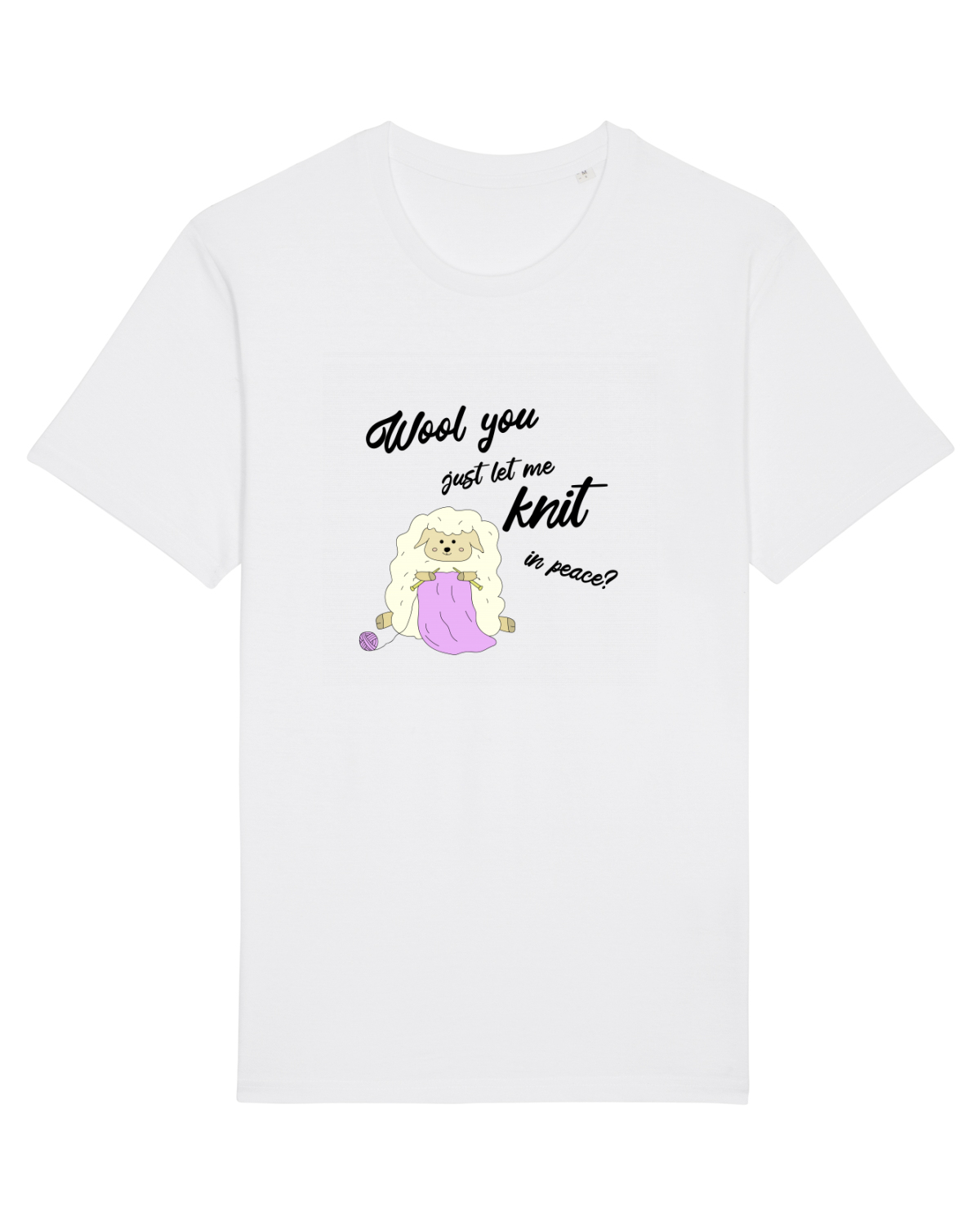 Tricou mânecă scurtă Unisex Rocker White