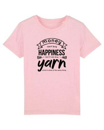 Money can buy Yarn (Banii pot cumpăra ață de tricotat) Cotton Pink
