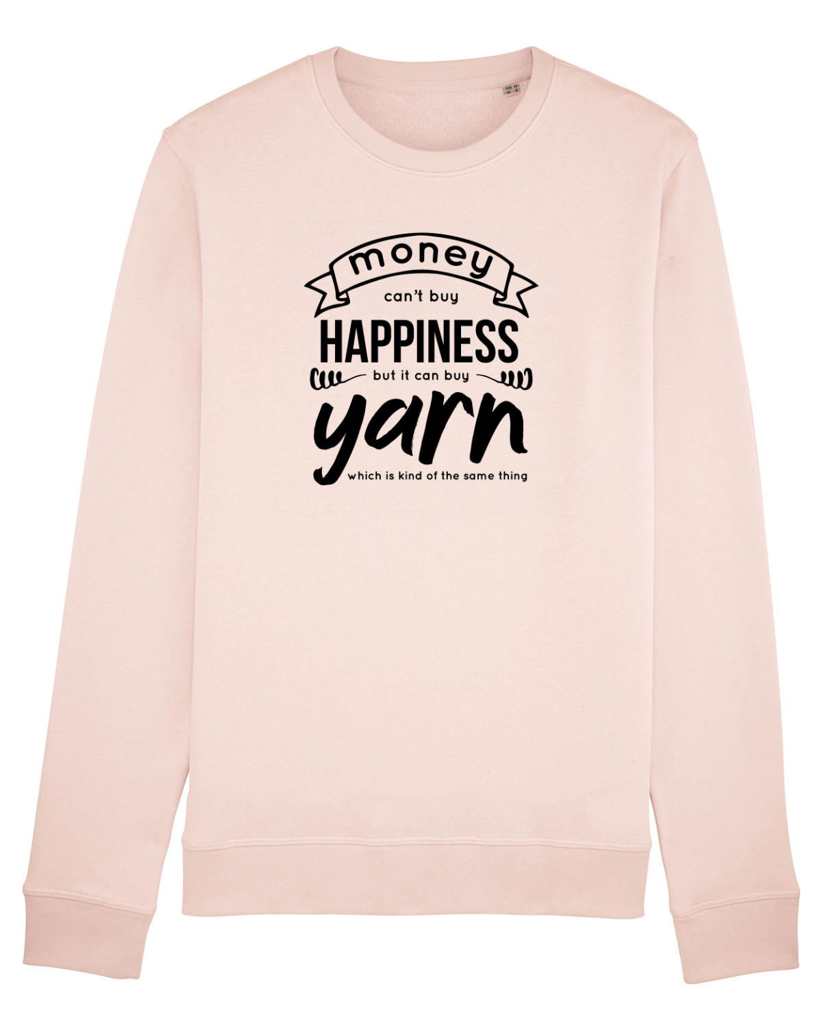 Bluză mânecă lungă Unisex Rise Candy Pink