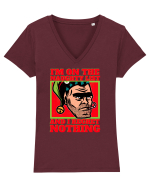 t Pentru Craciun Tricou mânecă scurtă guler V Damă Evoker