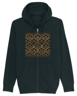 Stil Japonez Hanorac cu fermoar Unisex Connector