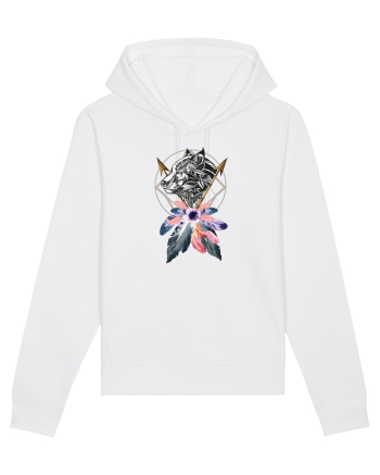 Lup cu Sageată Floral White
