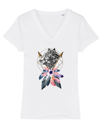 Lup cu Sageată Floral White