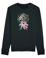 Lup cu Sageată Floral Bluză mânecă lungă Unisex Rise