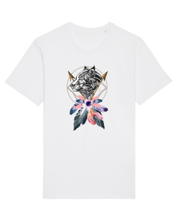 Lup cu Sageată Floral White